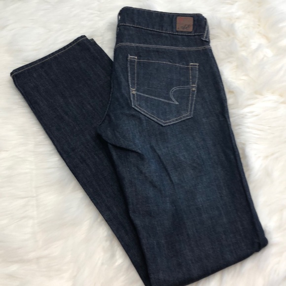 American Eagle 77 straight size 0 Reg dark wash - Picture 6 of 6